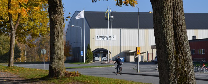 Bild på ishallen i Eksjö