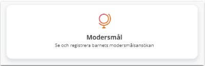Modersmål