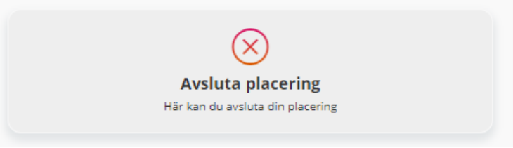 Avsluta plats