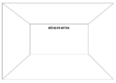 Mötas på mitten